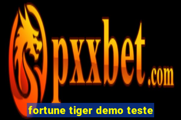 fortune tiger demo teste